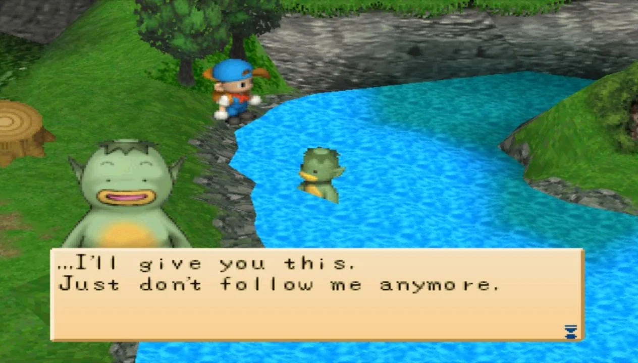 Melempar mentimun ke danau untuk mendapat Mystic Berry dari Kappa HM BTN