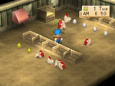 Cara Mendapatkan Golden Egg di Harvest Moon: Back to Nature PS1 — Panduan Lengkap Chicken Festival dan Optimasi Produksi Ayam